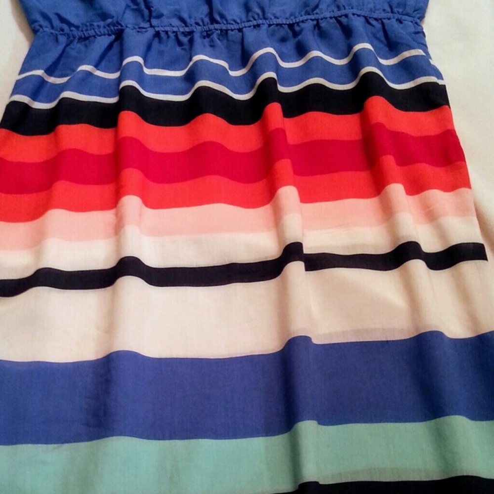 Nautica: Multicolored Maxi Tank Dress View 4